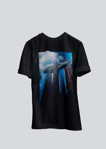 The T-Shirt  Whale Oversized Street Style - Il Kave