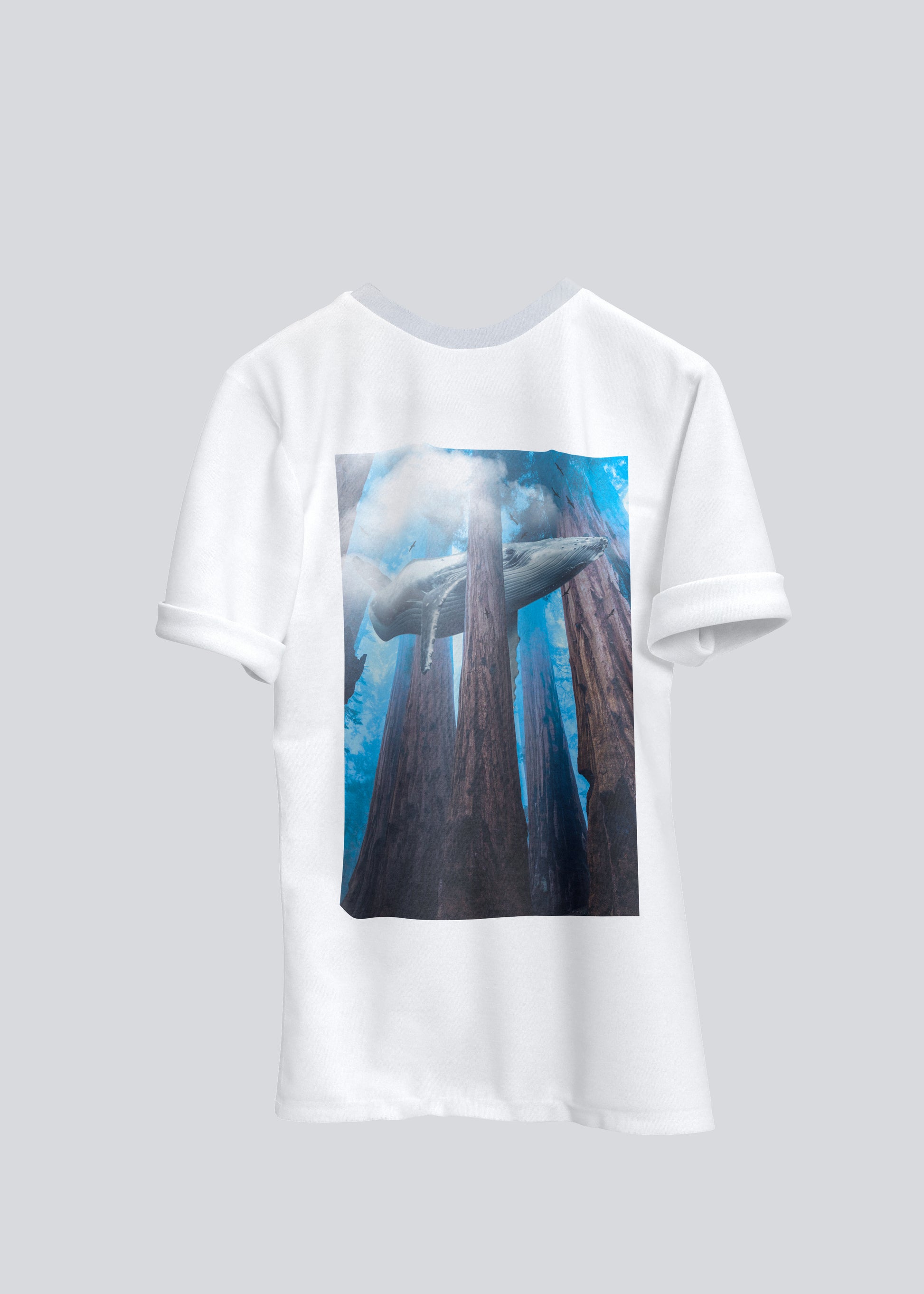 The T-Shirt  Whale Oversized Street Style - Il Kave