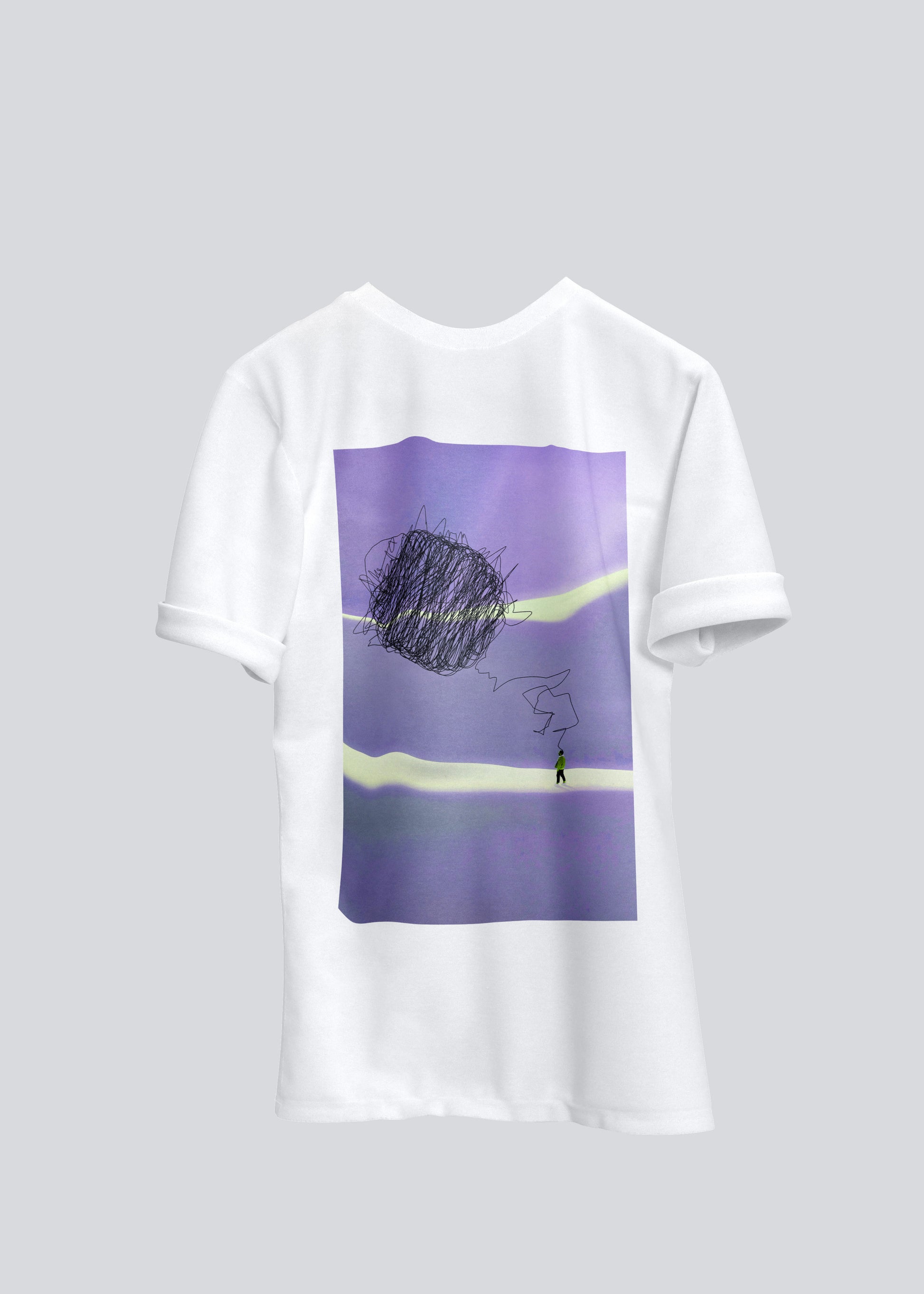 (Dis)ordered Thoughts | T- Shirt Unisex Oversized Street Style - Il Kave