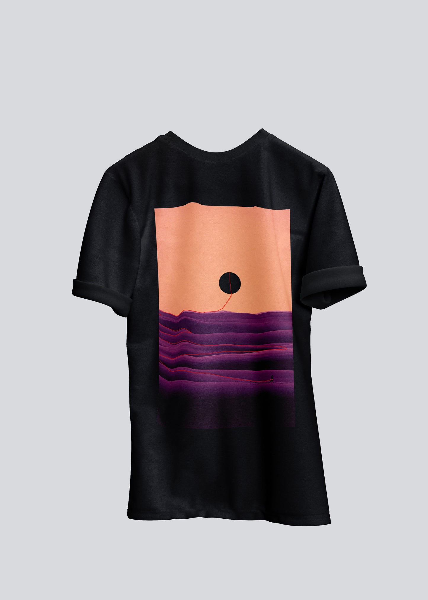 The Red Thread | T- Shirt Unisex Oversized Street Style - Il Kave